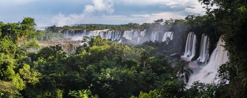 Argentina Travel Landscape Photography Iguazu Falls aka Iguassu Falls or Cataratas del Iguazu Misiones Province Argentina South America 2