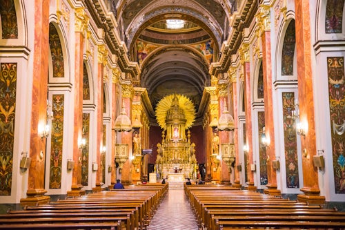 Argentina Travel Landscape Photography Inside Salta Cathedral Salta Salta Province North Argentina South America
