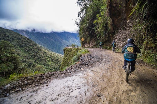 Bolivia Travel Landscape Photography Cycling Death Road La Paz Department Bolivia South America