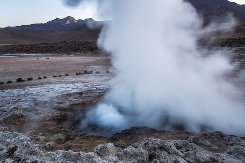 Chile Travel Landscape Photography El Tatio Geysers Geysers del Tatio the largest geyser field in the Southern Hemisphere Atacama Desert North Chile South America 2