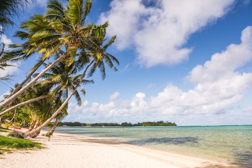 Cook Islands Landscape Travel Photography White sands of Muri Beach Muri Rarotonga Cook Islands