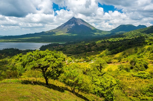 Costa Rica Travel Landscape Photography Arenal Volcano Alajuela Province Costa Rica Central America