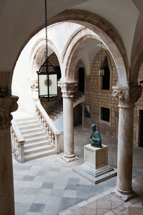 Croatia Travel Photography Photo of Rectors Palace interior Dubrovnik Croatia