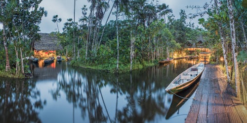 Ecuador Travel Photography Sacha Lodge an Amazon Rainforest lodge near Coca in Euador South America 2