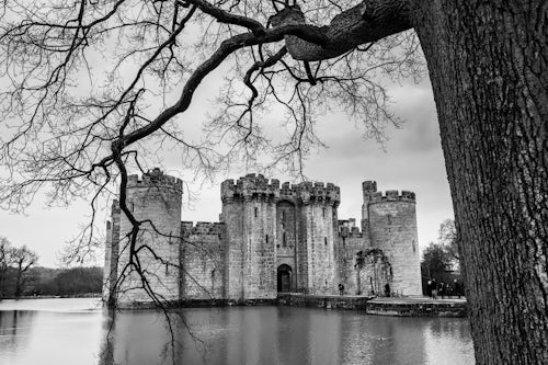 England Travel Photography Bodiam Castle East Sussex England United Kingdom Europe