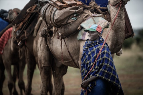 Kenya Documentary Travel Photography Camel safari at Sosian Ranch Laikipia County Kenya