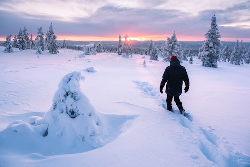 Lapland Finland Adventure Travel Photography Hiking in Pallas Yllästunturi National Park in Lapland Finland