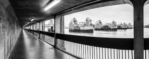 London Travel Photography Thames Barrier Greenwich London England