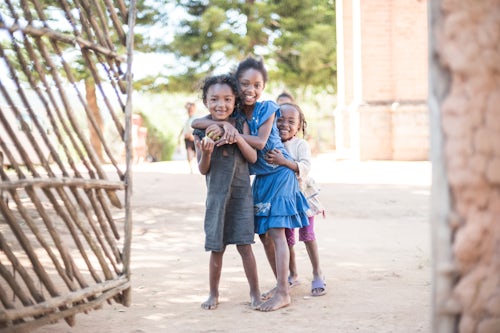 Madagascar Travel Portraiture Portrait Photography Kids at Ambohimahasoa Madagascar Central Highlands