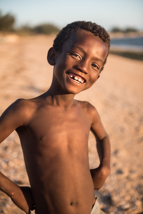 Madagascar Travel Portraiture Portrait Photography Portrait of Madagascan boy on Ifaty Beach South West Madagascar Africa 2