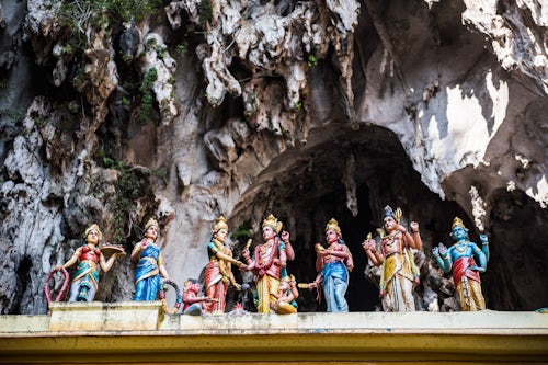 Malaysia Kuala Lumpur Travel Photography Statues of Hindu Gods Batu Caves Kuala Lumpur Malaysia Southeast Asia 2
