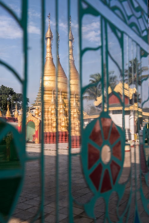 Myanmar Burma Travel Photography Bawgyo Pagoda a temple at Hsipaw Thibaw Shan State Myanmar Burma