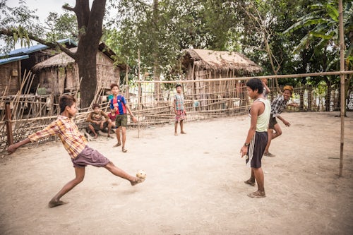 Myanmar Burma Travel Photography Chinlone Caneball the traditional sport of Myanmar Burma