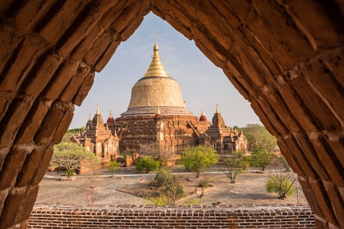 Myanmar Burma Travel Photography Dhammayazika Pagoda Bagan Pagan Buddhist Temples and Ancient City Myanmar Burma