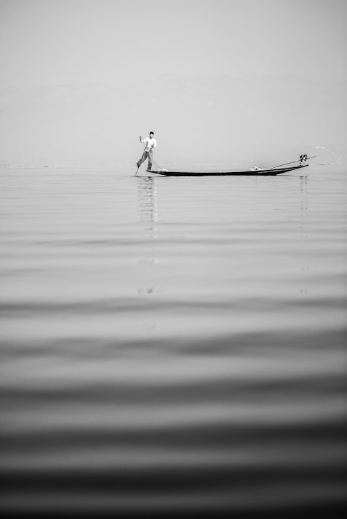 Myanmar Burma Travel Photography Inle Lake Fisherman Intha Fisherman near Nyaungshwe Shan State Myanmar Burma 3