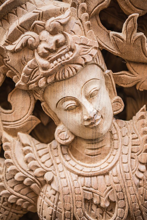 Myanmar Burma Travel Photography Wood carving Mandalay Mandalay Region Myanmar Burma