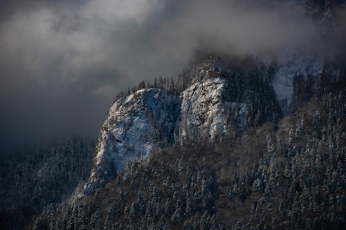 Romania Landscape Photography Winter landscape of Bucegi Mountains Carpathian Mountains Sinaia Romania 4