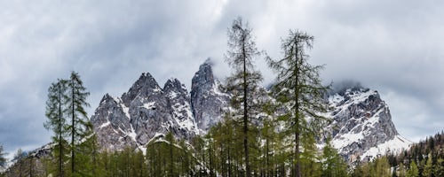 Slovenia Landscape Photography Juilan Alps seen on the Vrsiska Cesta road aka Vrsic Pass near Kranjska Gora in the Triglav National Park Slovenia