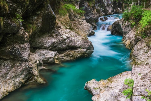 Slovenia Landscape Photography Tolminka River Tolmin Gorges Triglav National Park Triglavski Narodni Park Slovenia Europe