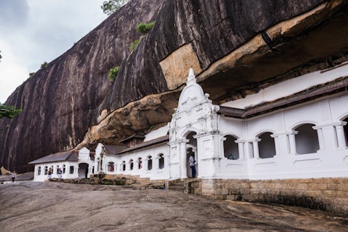 Sri Lanka Travel Photography Dambulla Cave Temples Dambulla Central Province Sri Lanka Asia