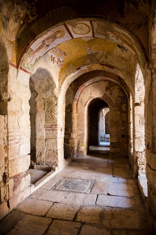 Turkey Travel Photography Ruins of St Nicholas Church Myra Demre Antalya Province Lycia Anatolia Mediterranean Coast Turkey Eastern Europe