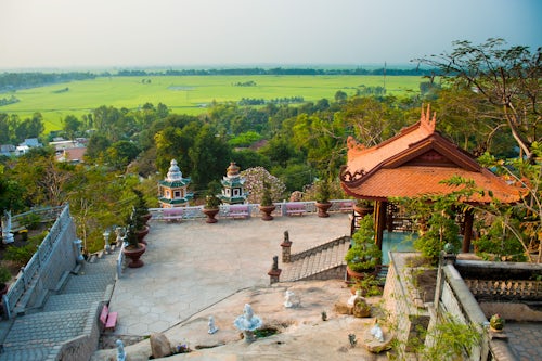 Vietnam Travel Photography Temple at Sam Mountain Mekong Delta Vietnam Southeast Asia 2