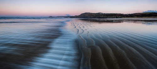 Wales Landscape Photography Black Rock Sands Beach at sunrise near Porthmadog North Wales