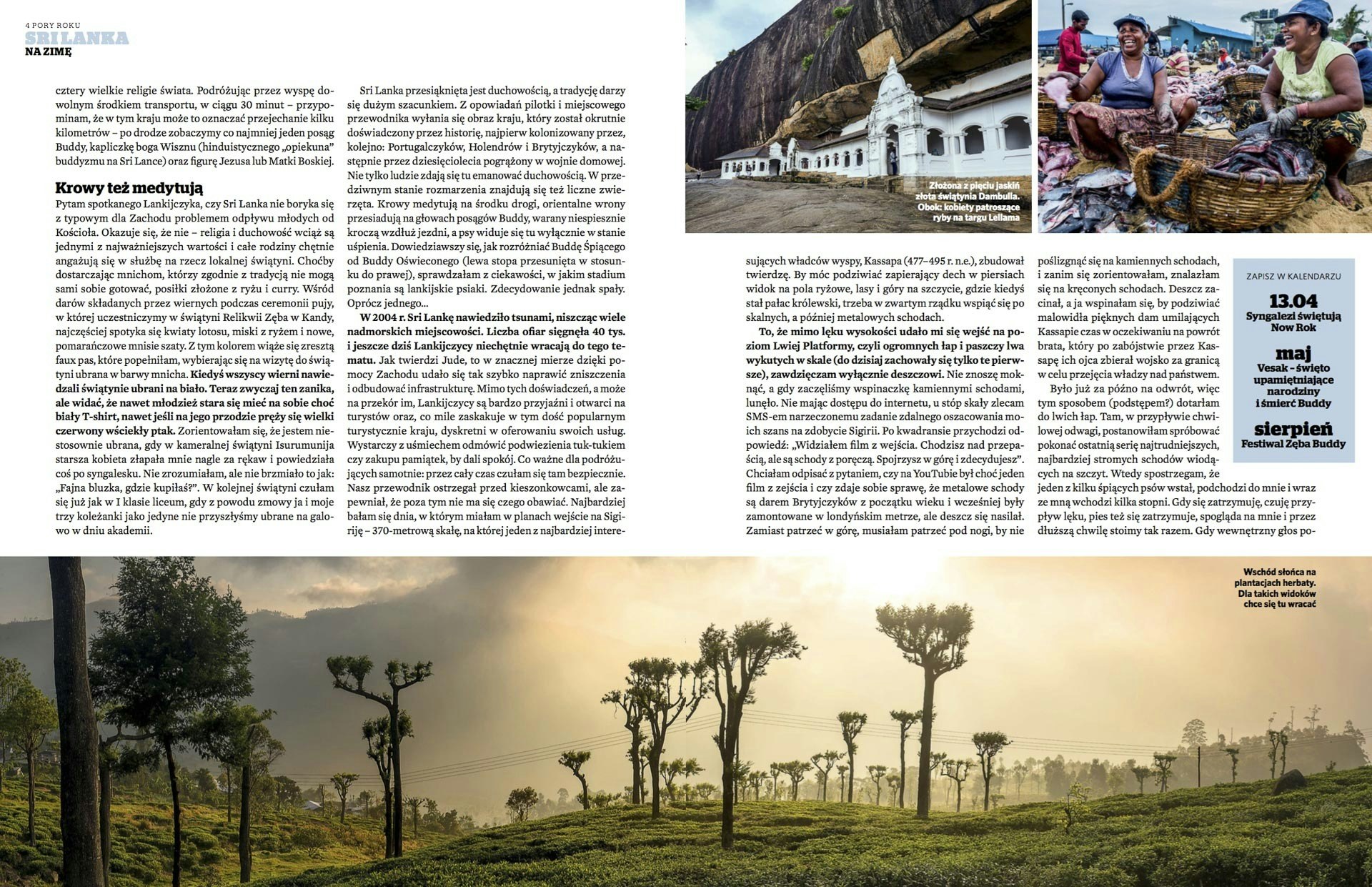 National Geographic Traveller Magazine Sri Lanka Article 2