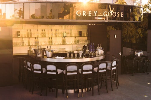 Architecture and Hotel Photography by Professional Freelance Hotel Property and Resort Photographer in London England UK Grey Goose Rooftop Bar at Tinto Hotel Boutique