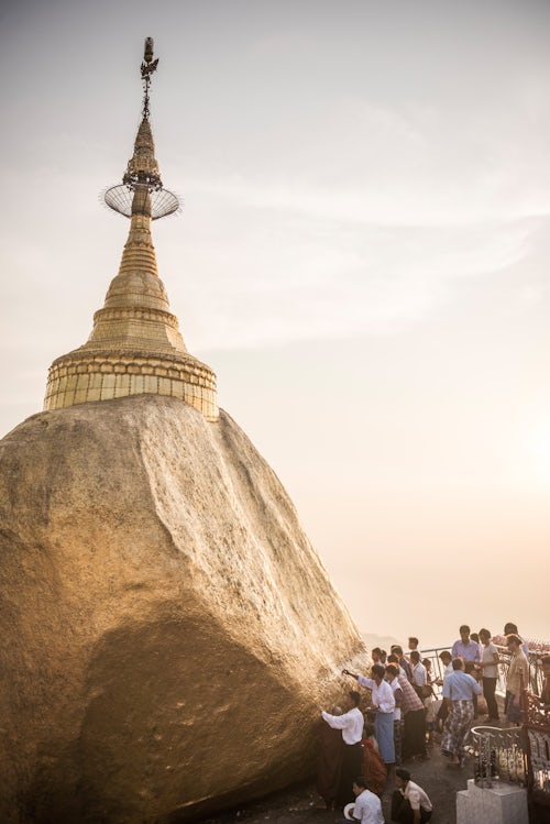 Documentary Travel Photography by UK London Documentary Travel Photographer Myanmar Burma Golden Rock