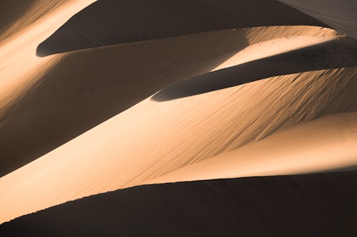 Landscape Photography by Professional Freelance UK Landscape Photographer Sand dune patterns at sunset in the desert Huacachina Ica Region Peru South America