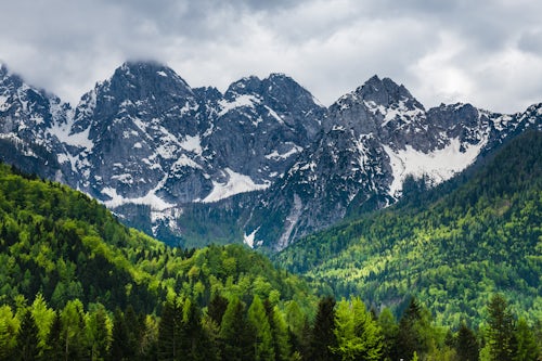 Landscape Photography by Professional Freelance UK Landscape Photographer Slovenia Juilan Alps just outside Kranjska Gora Triglav National Park Upper Carniola Slovenia