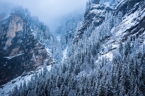 Landscape Photography by Professional Freelance UK Landscape Photographer Winter landscape Avoriaz Ski Area Port du Soleil Auvergne Rhone Alpes Alps France Europe 3