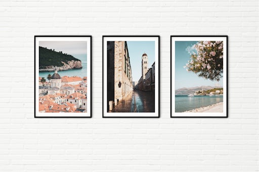 Dubrovnik Architecture - Set of Three Photos